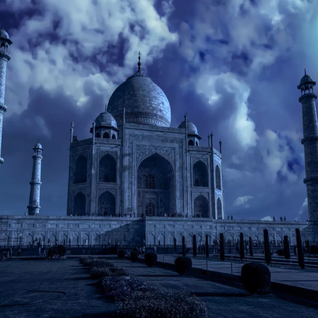 Night View of Taj Mahal