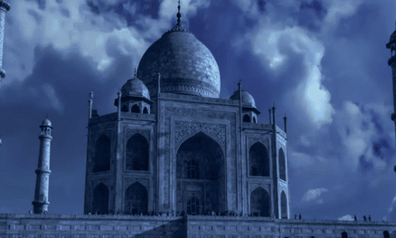 Night View of Taj Mahal
